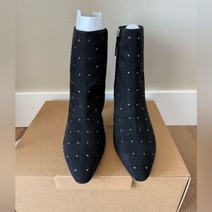 J Crew Rhinestone Snip-toe Boots - size 8.5 - NEW IN BOX